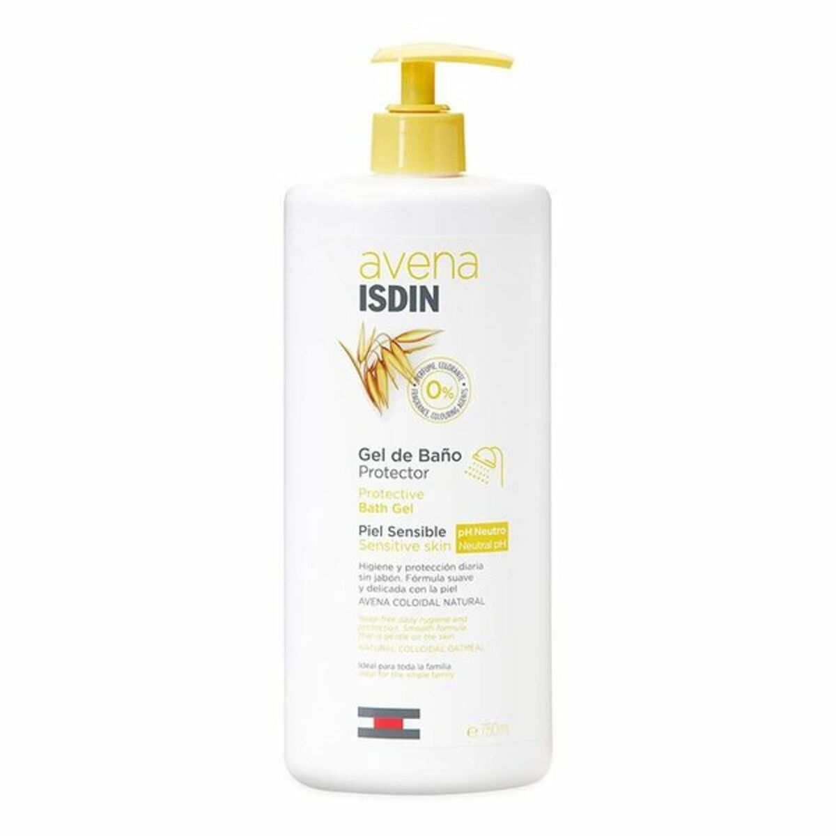 Gel Bagno Isdin Avena 750 ml Avena Protettore